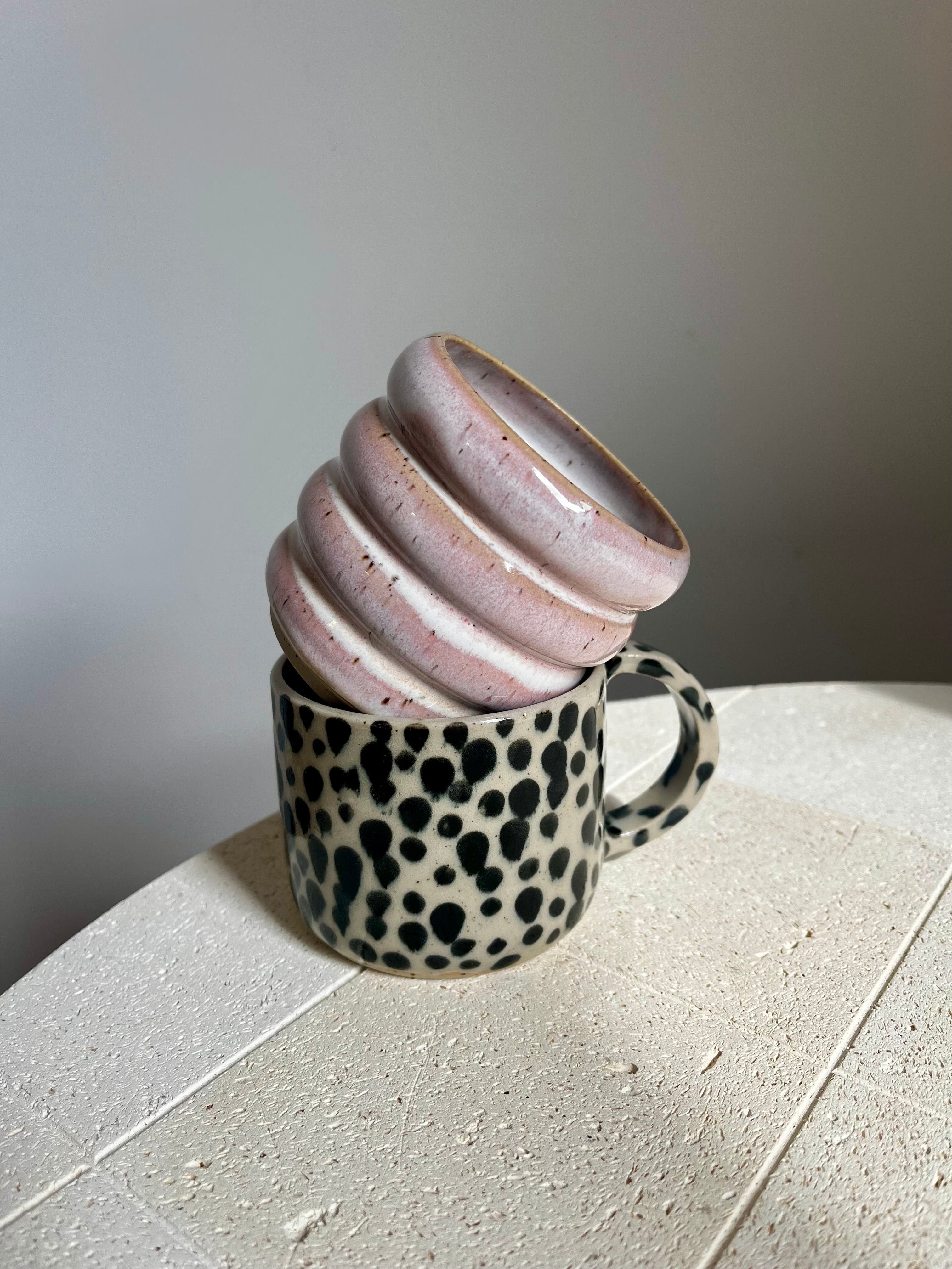 Bubble Becher soft pink