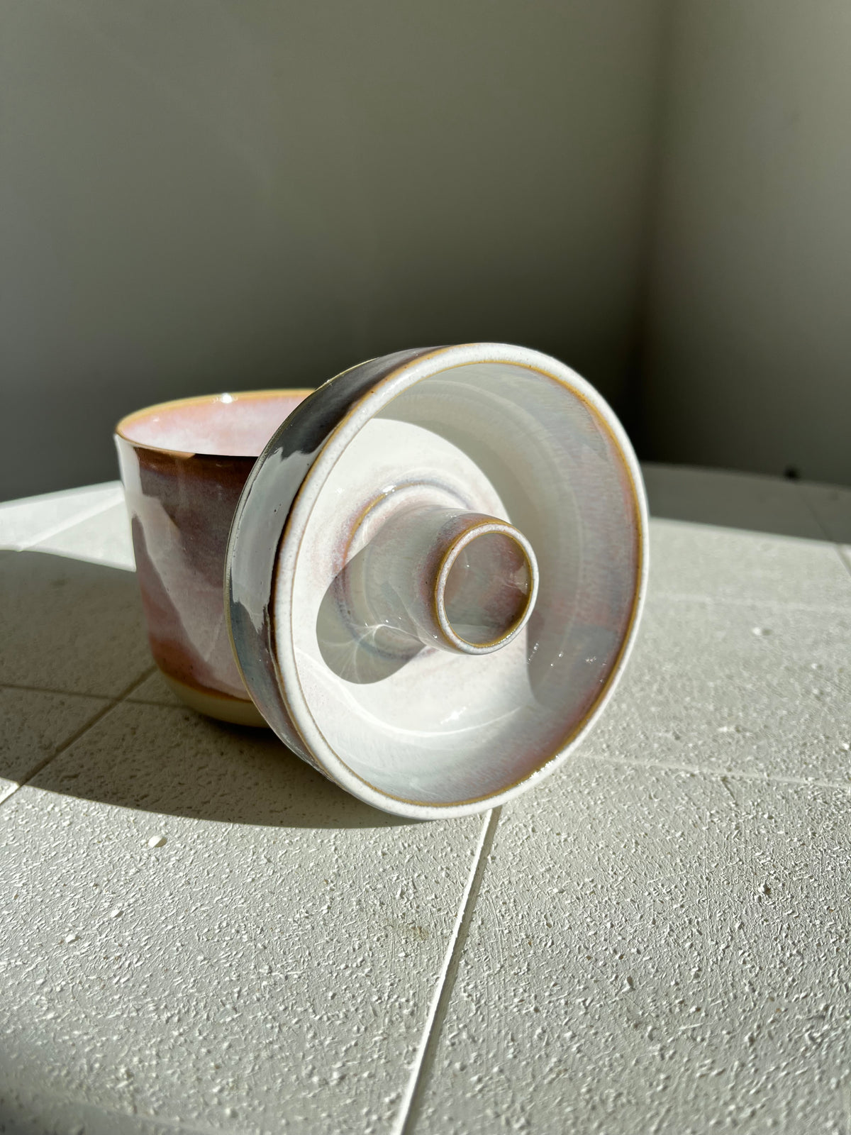 Kerzenständer soft pink