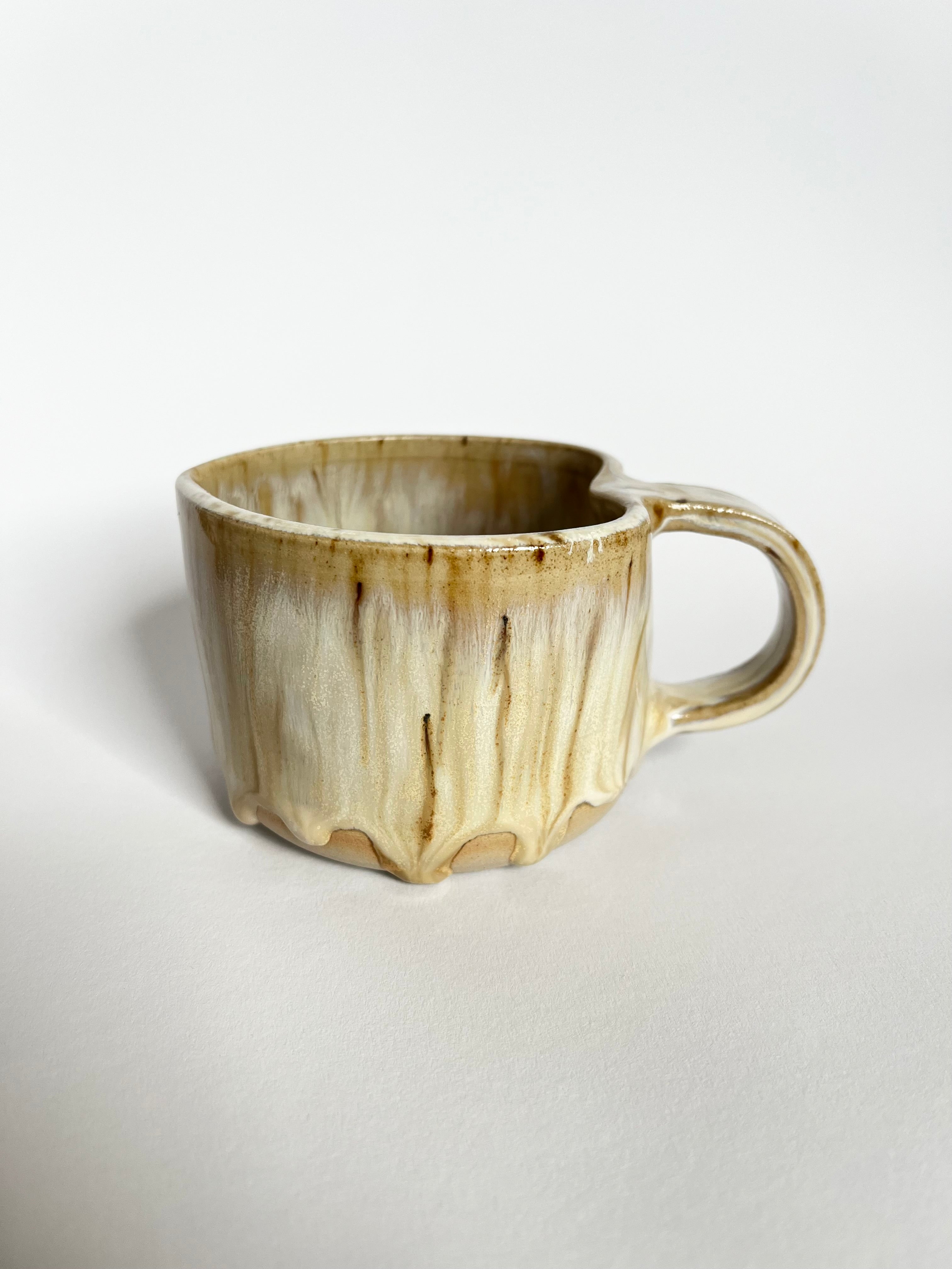 Herz Tasse milky